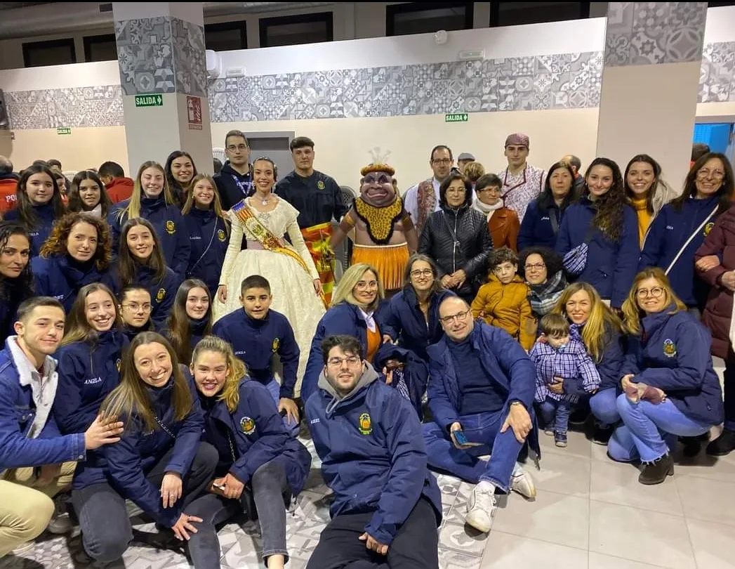 Banda interpretando el pasodoble La Fallica